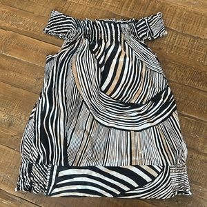 White House Black Market off the shoulder tank top. Size medium, like new.